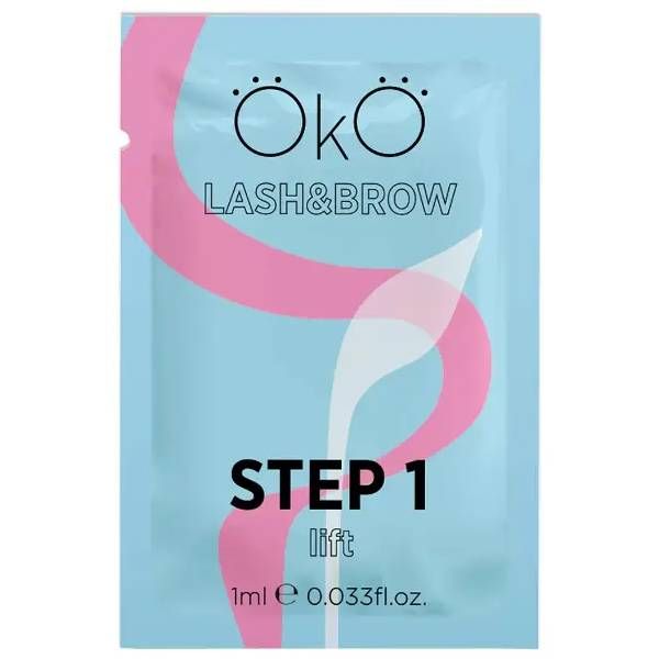 Склад для ламінування брів та вій OkO Step №1 Lift 1 мл