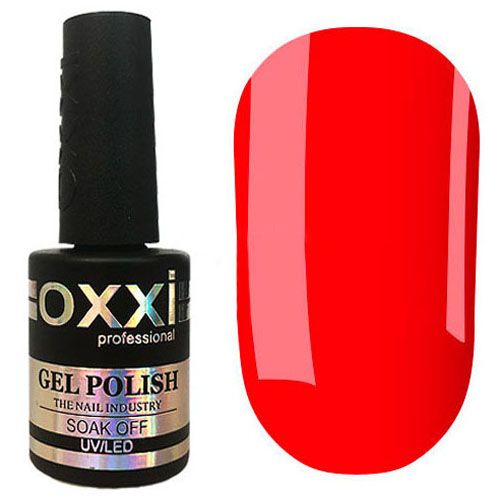 Гель-лак Oxxi №002 (червоний, емаль) 10 мл