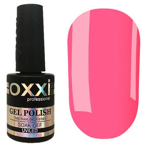 Гель-лак Oxxi №016 (розово-малиновый, эмаль) 10 мл