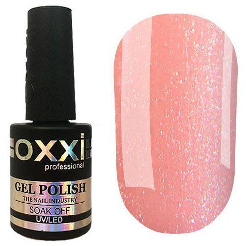 Гель-лак Oxxi №032 (ніжно-рожевий з мікроблиском) 10 мл