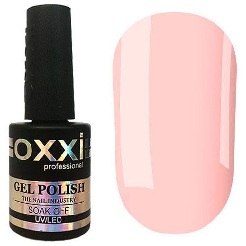 Гель-лак Oxxi №033 (бледно-розовый, эмаль) 10 мл