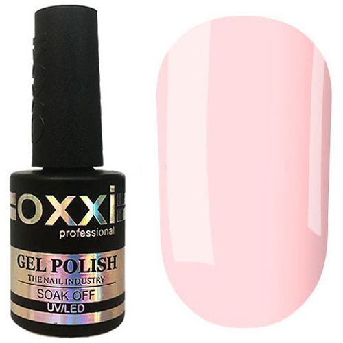 Гель-лак Oxxi №037 (светлый лилово-розовый, эмаль) 10 мл