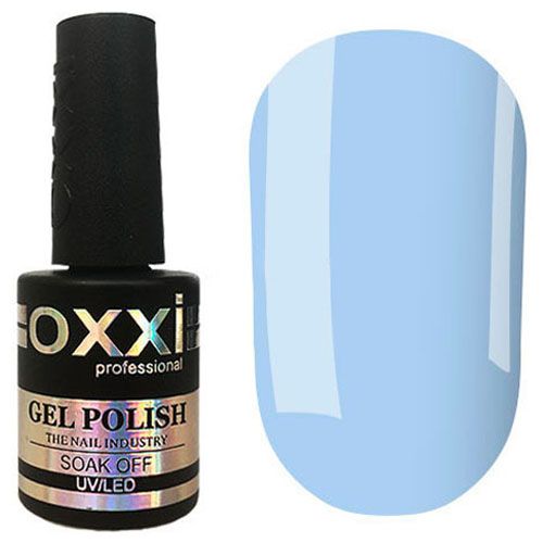 Гель-лак Oxxi №106 (блакитний, емаль) 10 мл
