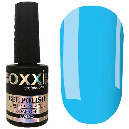 Гель-лак Oxxi №107 (светлый синий, эмаль) 10 мл