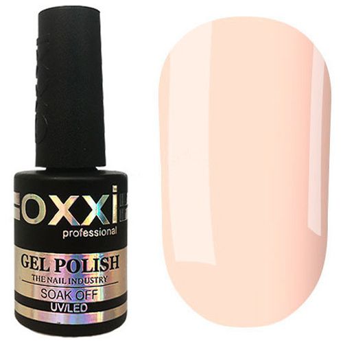 Гель-лак Oxxi №125 (світло-рожево-персиковий, емаль) 10 мл