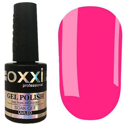 Гель-лак Oxxi №159 (ярко-малиново-розовый, эмаль) 10 мл