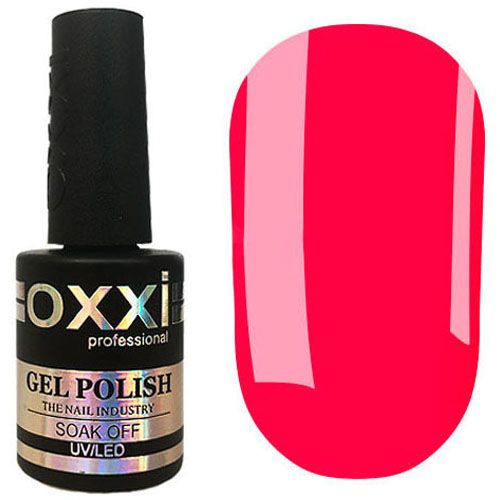 Гель-лак Oxxi №199 (ярко-розовый, эмаль) 10 мл