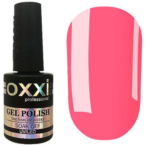 Гель-лак Oxxi №243 (ярко-розовый, эмаль) 10 мл