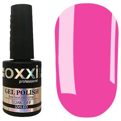 Гель-лак Oxxi №290 (неоново-рожевий, емаль) 10 мл
