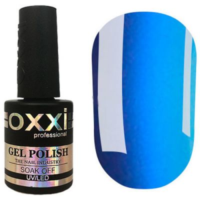 Гель-лак Oxxi №309 (насыщенно-голубой, эмаль) 10 мл