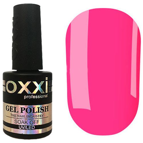 Гель-лак Oxxi №319 (яркий розовый, эмаль) 10 мл