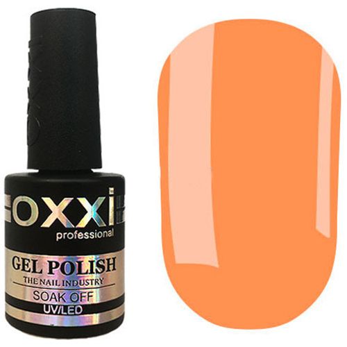Гель-лак Oxxi №333 (ніжно-помаранчевий персиковий, емаль) 10 мл