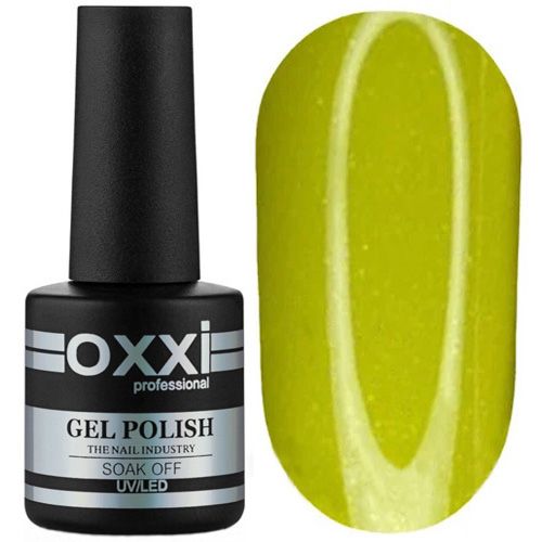 Гель-лак Oxxi №337 (оливковий з мікроблиском) 10 мл