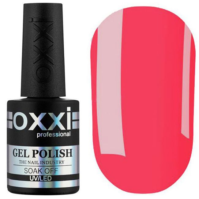 Гель-лак Oxxi №359 (яскравий коралово-рожевий, емаль) 10 мл
