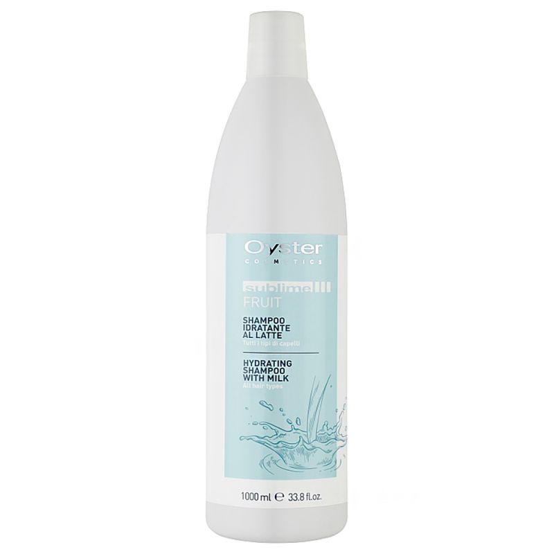 Шампунь для волосся з молочними протеїнами Oyster Sublime Fruit Hydrating Shampoo Whith Milk 1000 мл