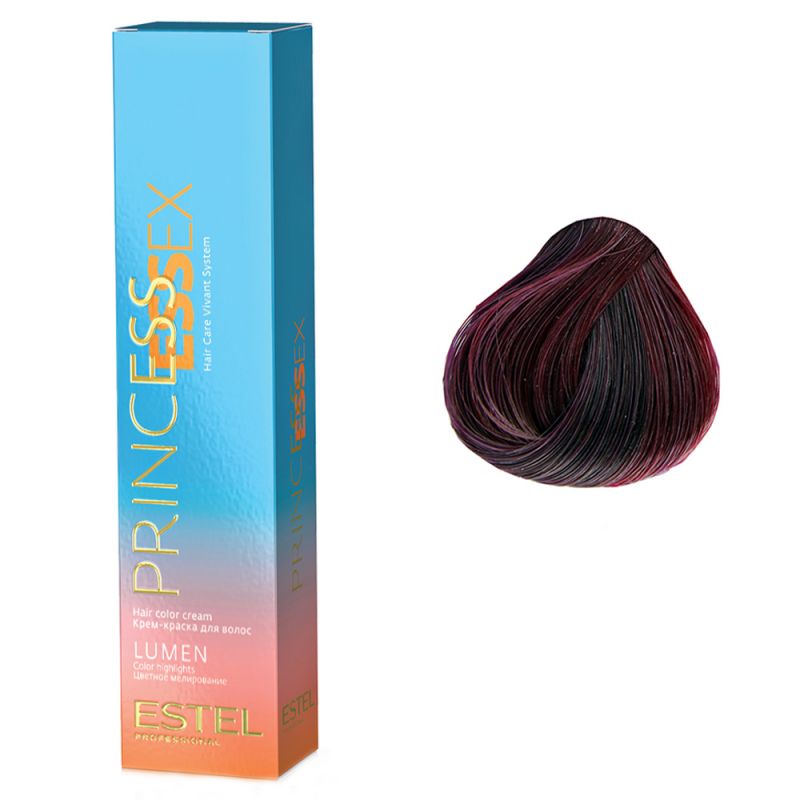 Крем-фарба для волосся Estel Princess Essex Lumen 65 (фіолетово-червоний) 60 мл