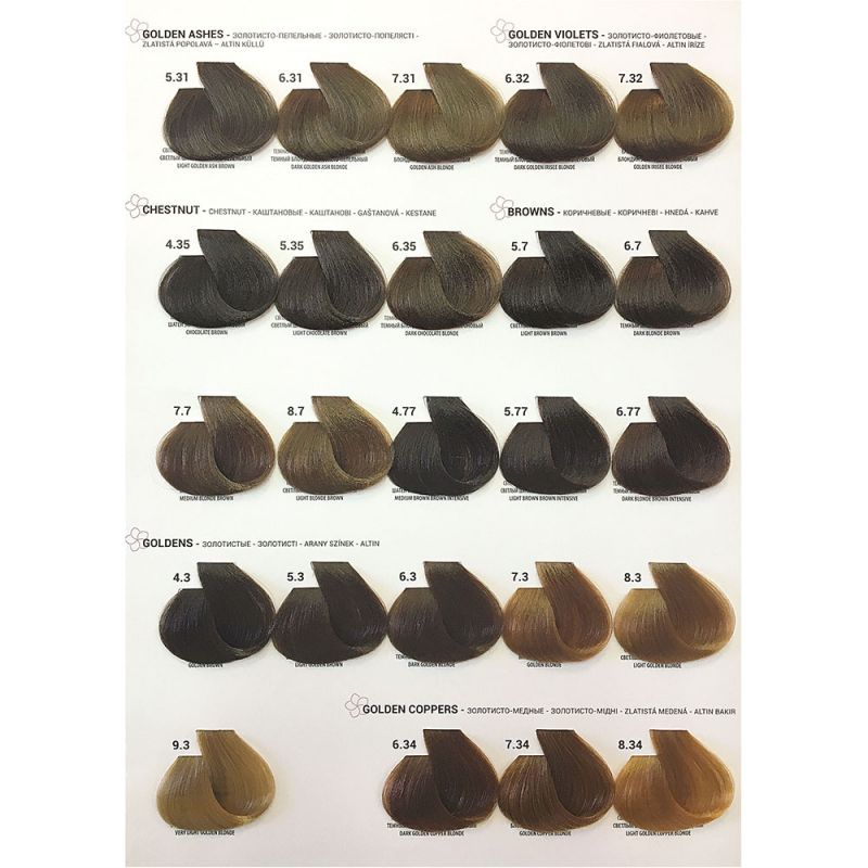 Крем-фарба для волосся Tiare Color 1.0 (чорний) 60 мл
