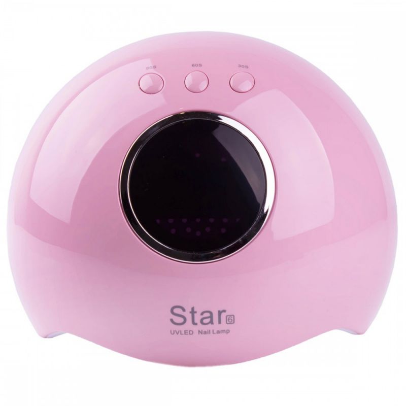 Лампа маникюрная Star 6 LED-UV Pink 24 Вт