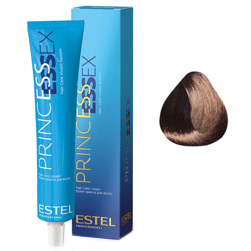 Крем-краска для волос Estel Princess Essex 4/65 (шатен фиолетово-красный, дикая вишня) 60 мл