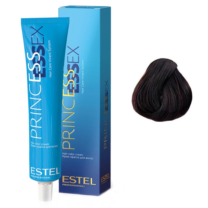 Крем-фарба для волосся Estel Princess Essex 5/6 (світлий фіолетовий шатен, божоле) 60 мл