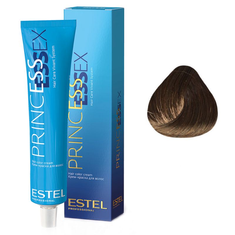 Крем-краска для волос Estel Princess Essex 6/00 (темно-русый для седины) 60 мл