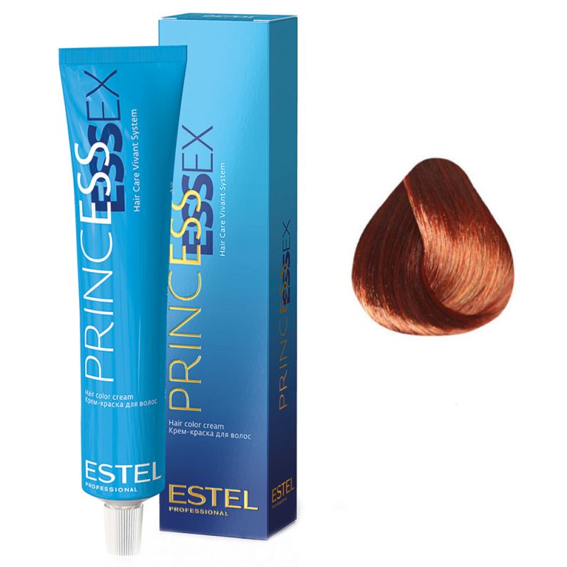 Крем-фарба для волосся Estel Princess Essex 6/5 (темно-русявий червоний) 60 мл