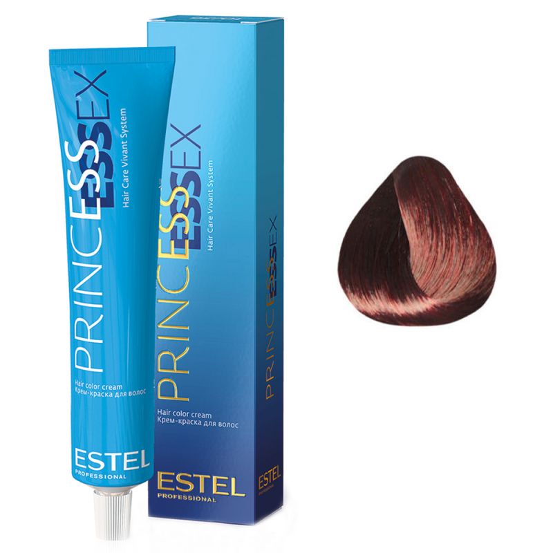 Крем-краска для волос Estel Princess Essex 6/6 (темно-русый фиолетовый, бургундский) 60 мл