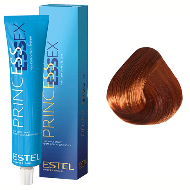 Крем-фарба для волосся Estel Princess Essex 7/4 (середньо-русявий мідний) 60 мл