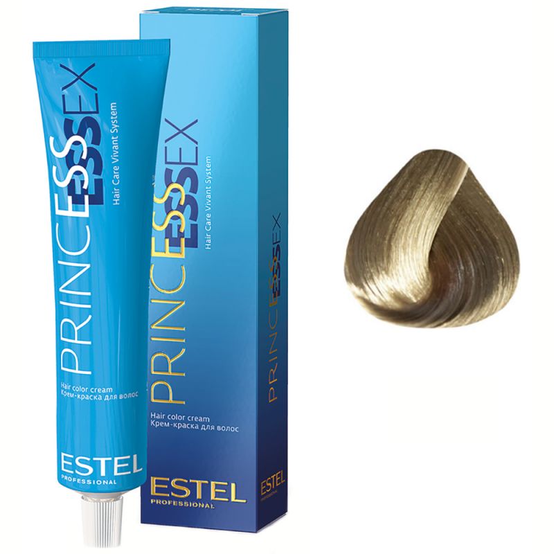 Крем-фарба для волосся Estel Princess Essex 8/1 (світло-русявий попелястий, металік) 60 мл