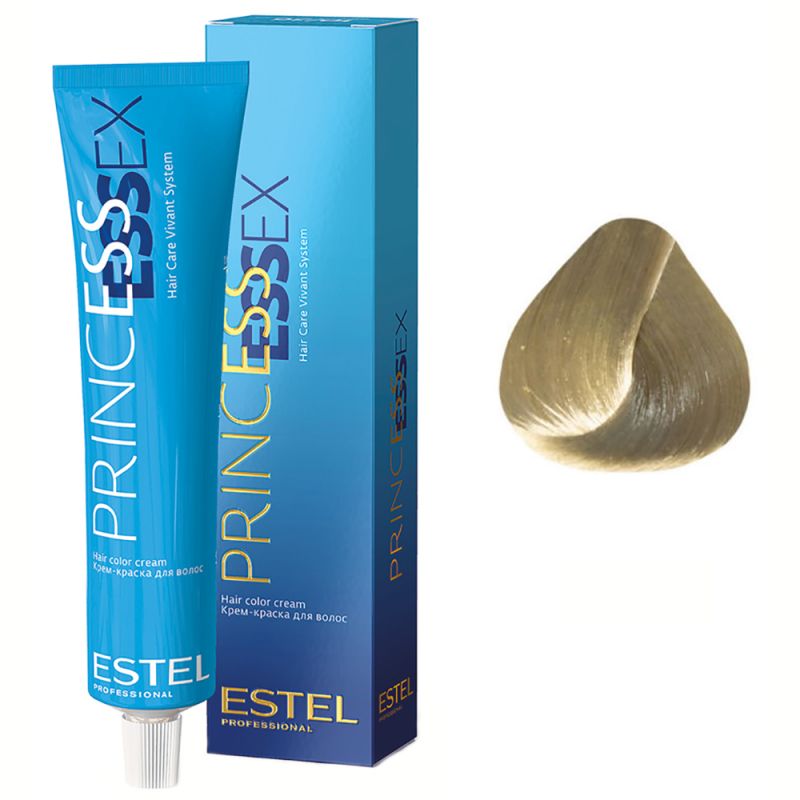 Крем-фарба для волосся Estel Princess Essex 9/18 (блондин попелясто-перлинний, сріблястий перли) 60 мл