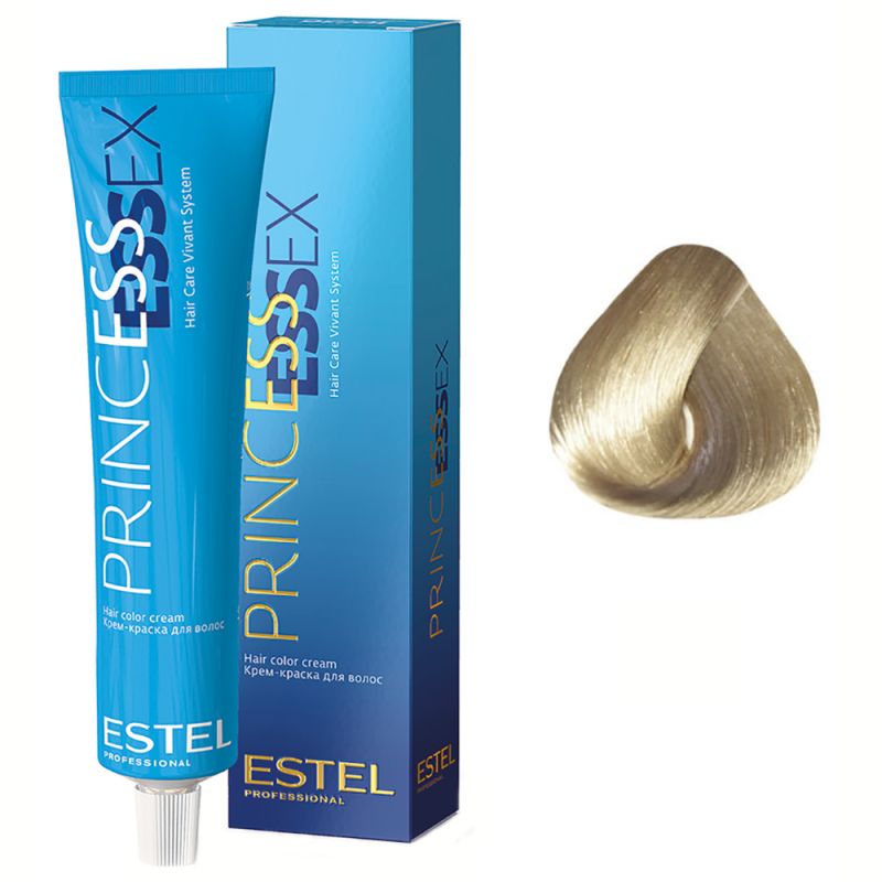 Крем-краска для волос Estel Princess Essex 9/1 (блондин пепельный, серебро) 60 мл