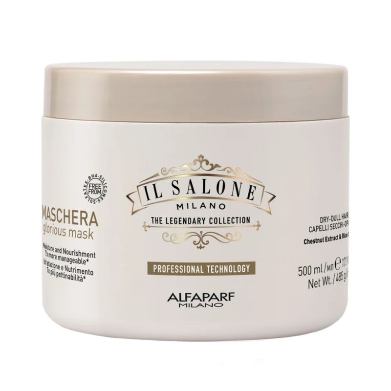 Маска для сухого волосся Alfaparf Il Salone Maschera Glorious Mask 500 мл