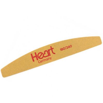 Пилка для ногтей Heart Half Strong (180/240 грит)