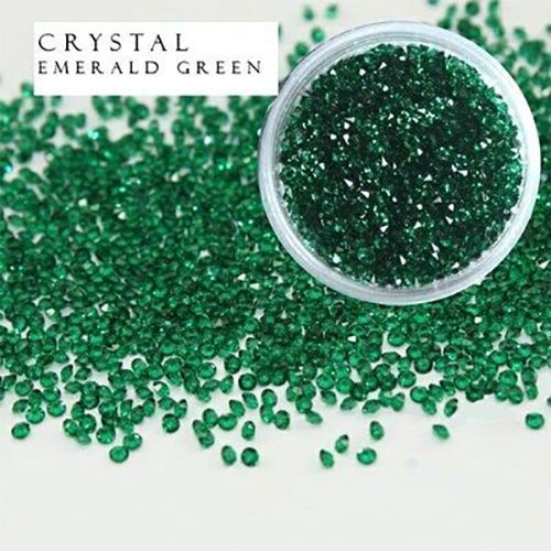 Хрустальная крошка Brilliant Crystals Crystal Pixie Emerald 100 штук