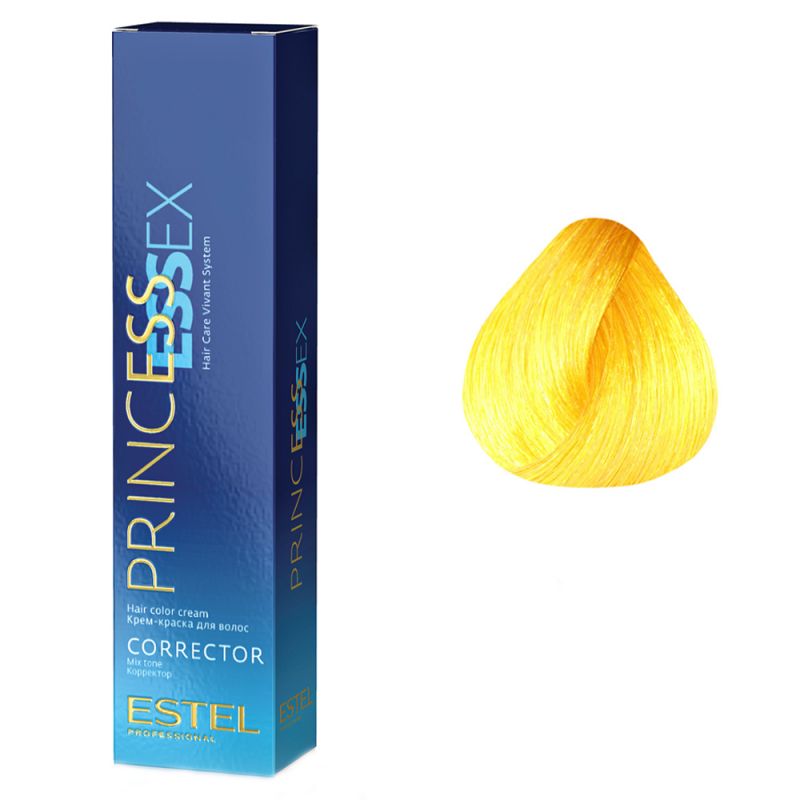 Коректор кольору для волосся Estel Princess Essex Correct 0/33 (жовтий) 60 мл