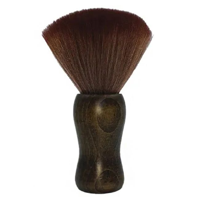 Щетка-сметка для волос PROline G-19B (натуральная щетина, коричневая)