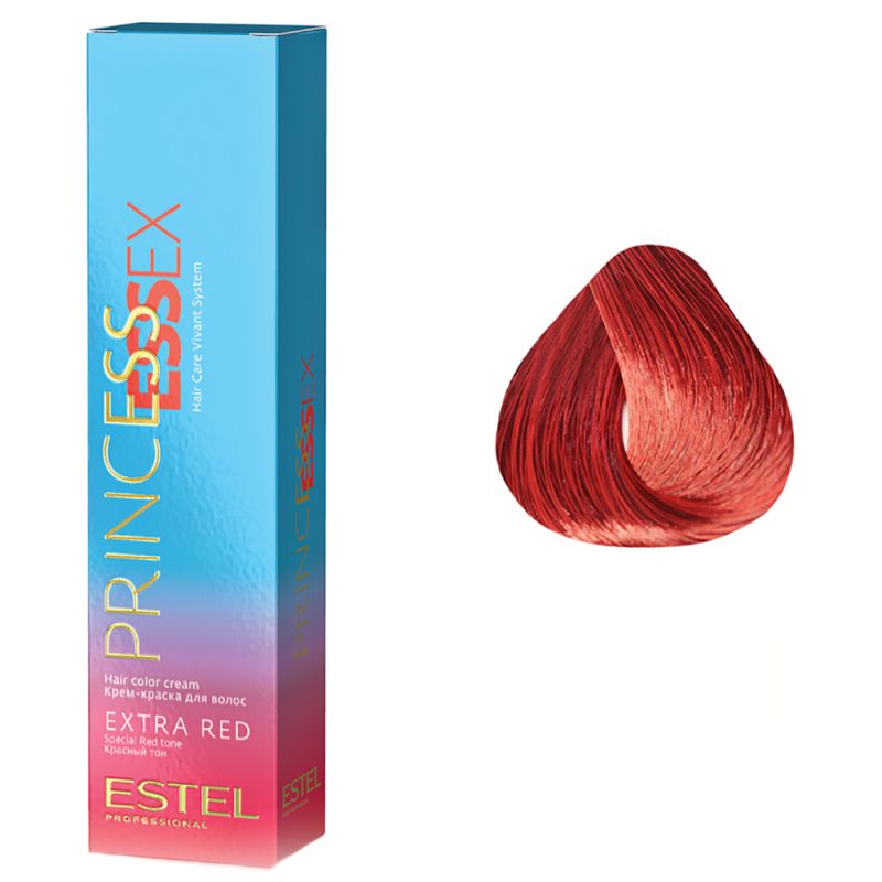 Крем-краска для волос Estel Princess Essex Extra Red 77/55 (страстная кармен) 60 мл