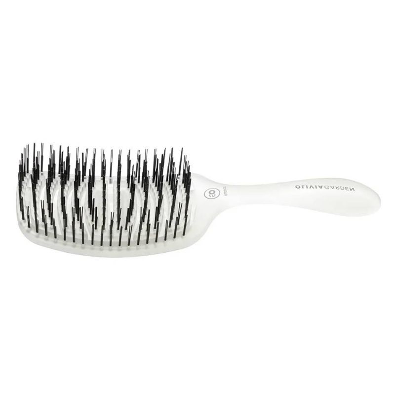 Щітка для укладання Olivia Garden Essential Care Flex Fine Hair Memory Flex Bristles Ice White