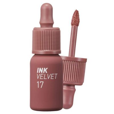 Тинт для губ Peripera Ink The Velvet Lip Tint 017 Rosy Nude (коричнево-рожевий) 4 г