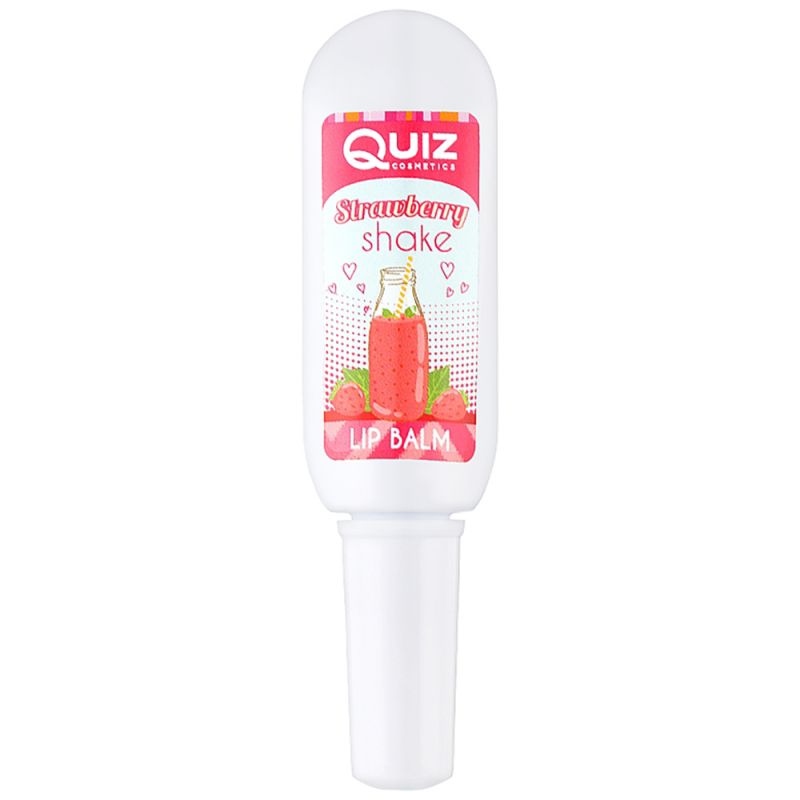 Бальзам для губ Quiz Cosmetics Lip Balm Tube Strawberry Shake 10 мл