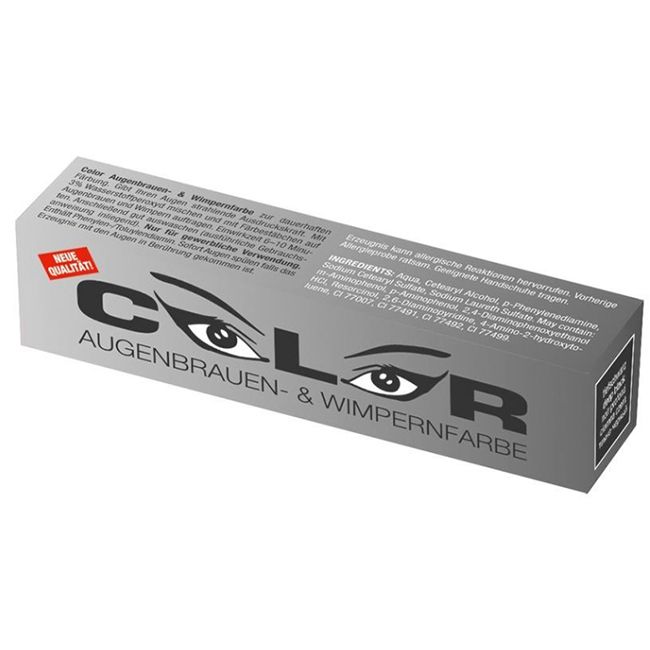 Краска для бровей и ресниц RefectoCil Awf Color (интенсивно-черный) 15 мл