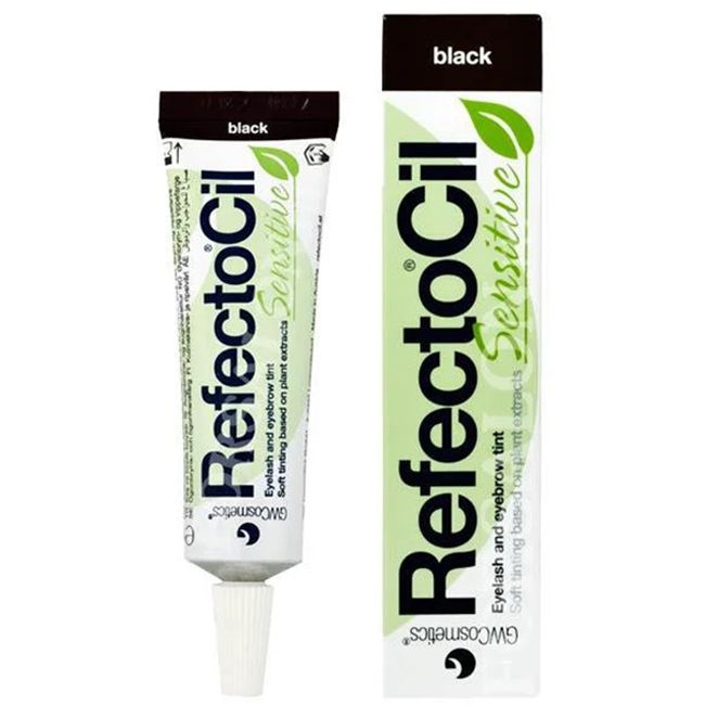 Краска для бровей и ресниц RefectoCil Sensitive (черный) 15 мл