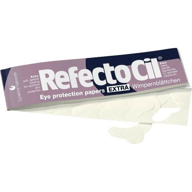 Бумага защитная для век RefectoCil Eye Рrotection Рapers Extra 80 штук