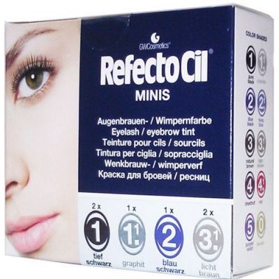 Набір пробників фарби RefectoCil Mini (№1 №1.1 №2 №3.1)