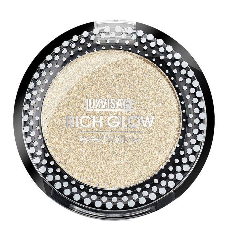 Тіні компактні для повік Luxvisage Rich Glow Eyeshadow №01 (champagne) 2 г