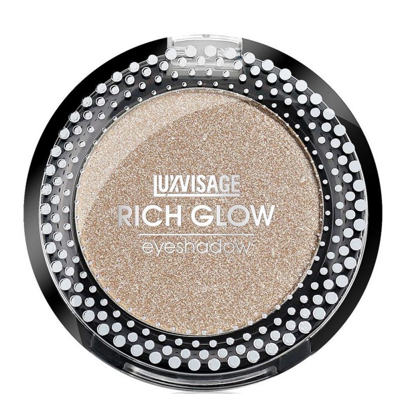 Тени компактные для век Luxvisage Rich Glow Eyeshadow №02 (angel look) 2 г