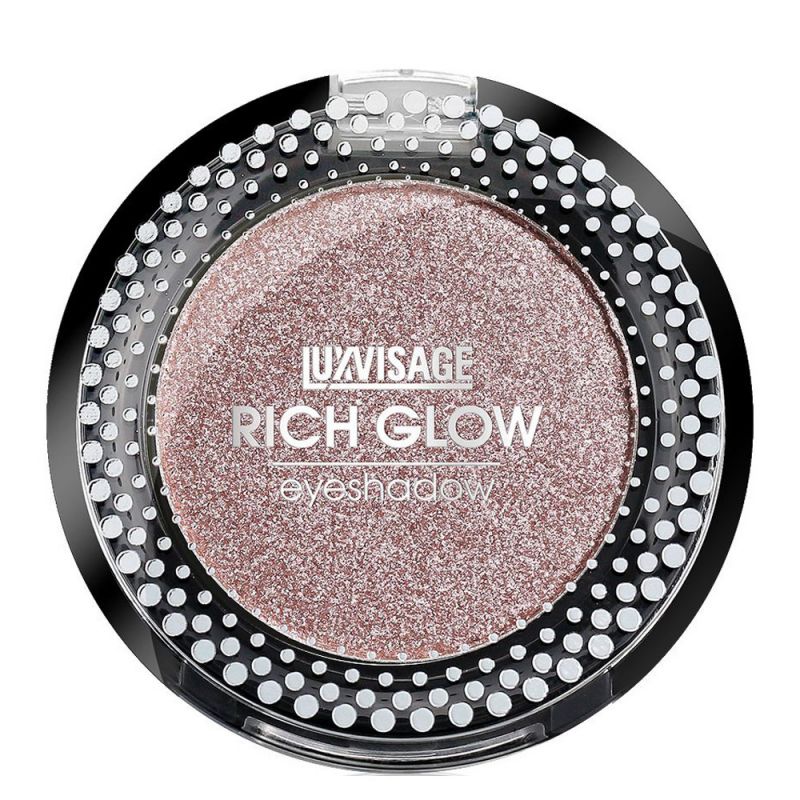 Тіні компактні для повік Luxvisage Rich Glow Eyeshadow №03 (first kiss) 2 г