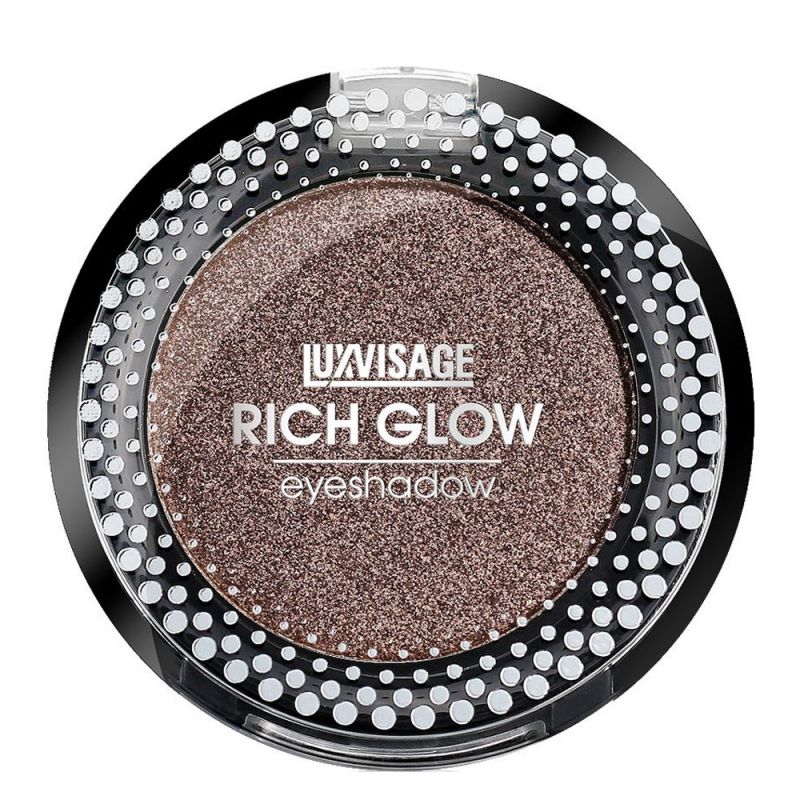 Тіні компактні для повік Luxvisage Rich Glow Eyeshadow №06 (coffee break) 2 г