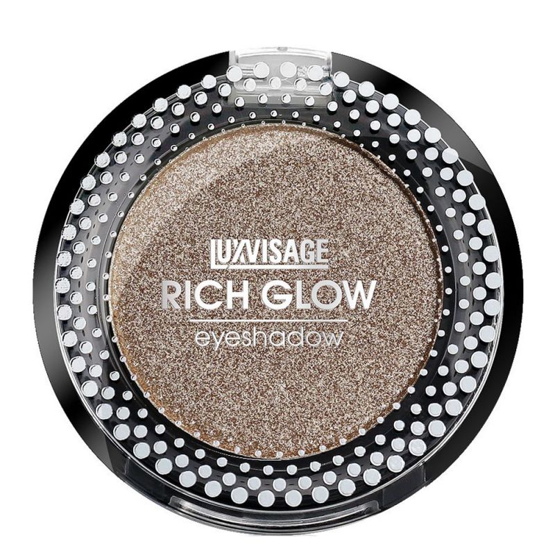 Тіні компактні для повік Luxvisage Rich Glow Eyeshadow №08 (night mirage) 2 г