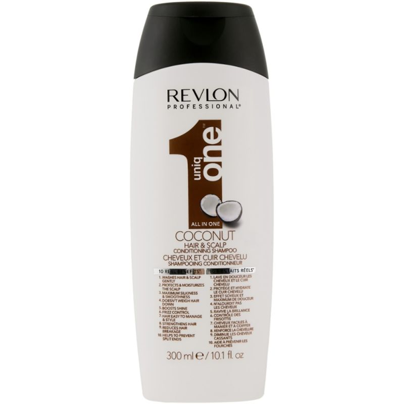 Шампунь-кондиционер для волос Revlon Uniq One Conditioning Shampoo (с ароматом кокоса) 300 мл